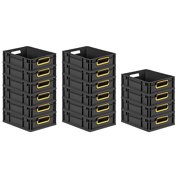 PROREGAL SuperSparSet 16x Eurobox Nextgen Color HxBxT 12x30x40cm 11 Liter G günstig online kaufen