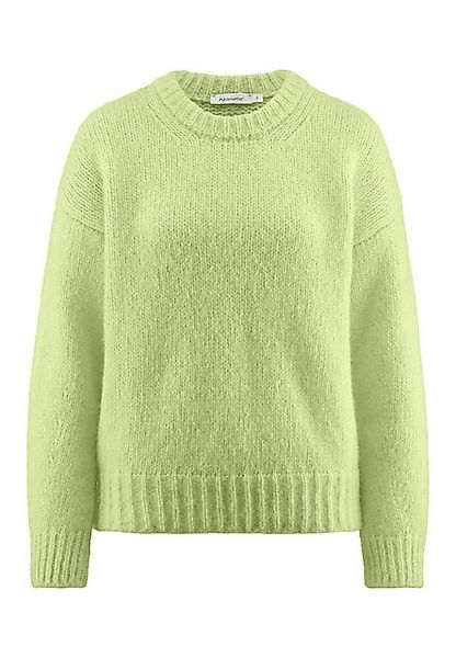 Hessnatur Strickpullover aus reiner Bio-Baumwolle mit Alpaka (1-tlg) günstig online kaufen