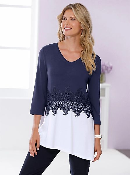 Classic Basics 3/4-Arm-Shirt "3/4-Arm-Shirt" 1 Stk. tlg. günstig online kaufen