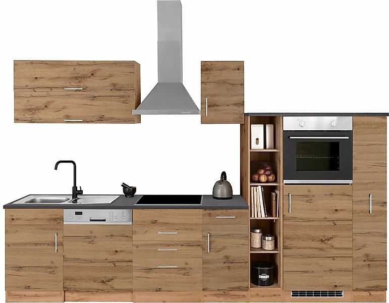 KOCHSTATION Küchenzeile "KS-Colmar", ohne E-Geräte, Breite 330 cm günstig online kaufen