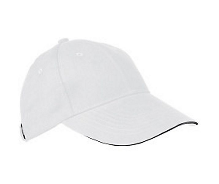 Macma Baseball Cap Baumwoll-Basecap 6 Panel heavy-brushed Cotton / Farbe: w günstig online kaufen