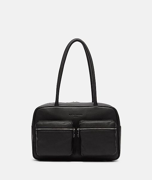 Liebeskind Berlin Schultertasche Satchel, Mittelgroße Tasche aus Ziegenlede günstig online kaufen