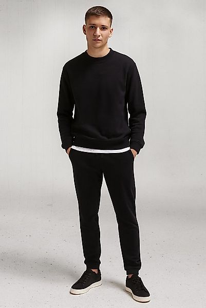 Banco Rundhalspullover Herren Sweatshirt Crew Neck - Relaxed Fit, Baumwolle günstig online kaufen