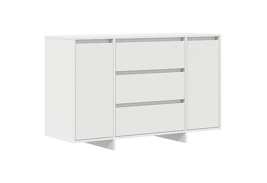 vidaXL Sideboard Sideboard mit Schubladen Weiß 120 x 41 x 75 cm Holzwerksto günstig online kaufen