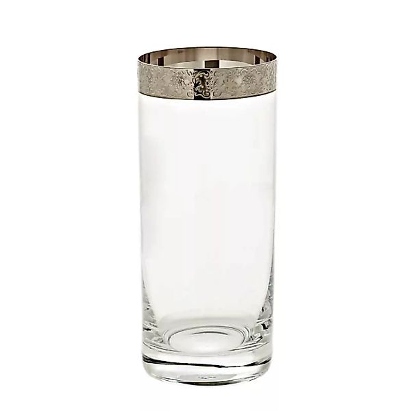 Trinkglas Platinrand "Platinic Age" (310ml) günstig online kaufen