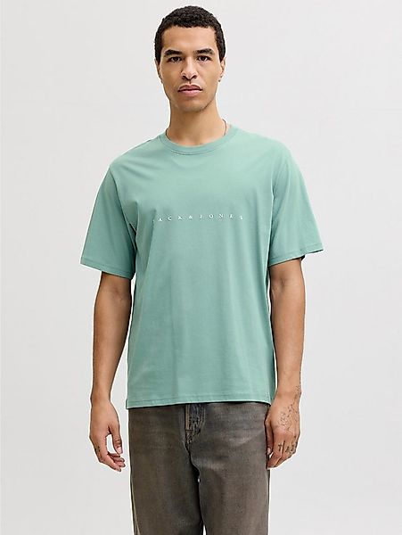 Jack & Jones Rundhalsshirt JJESTAR mit Pigmentprint und Baumwollgefühl Baum günstig online kaufen