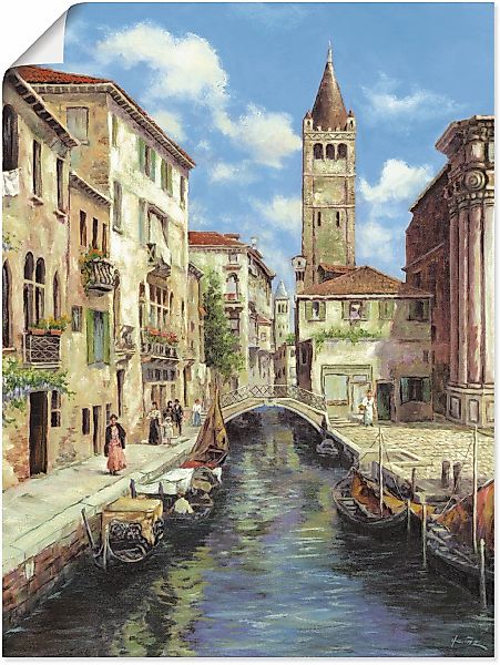 Artland Wandbild "Venedig", Venedig, (1 St.), als Leinwandbild, Poster in v günstig online kaufen