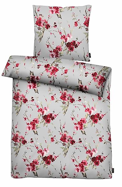 APELT Bettwäsche "Hanami Gots" 2 Stk. tlg. Blütenzweig günstig online kaufen