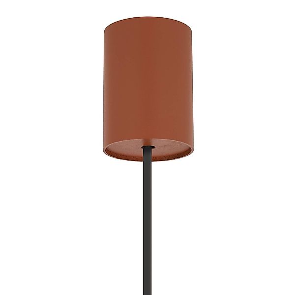 Hängeleuchte ZENITH, terracotta, Ø 11 cm, Metall, GU10 günstig online kaufen