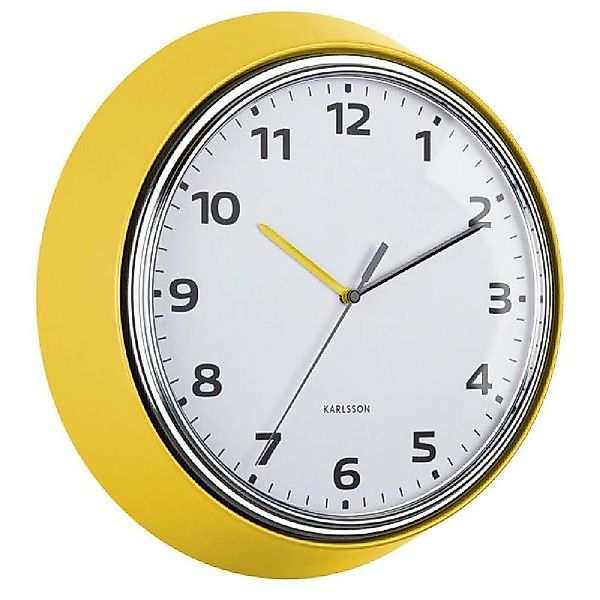 Karlsson Uhr Wanduhr Modern Retro Bright günstig online kaufen