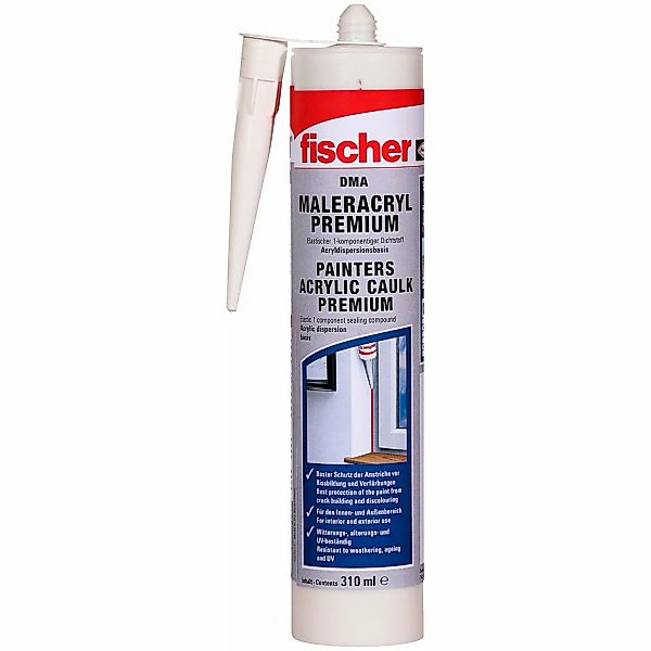 Fischer Maleracryl Premium DMA Weiß 310 ml günstig online kaufen