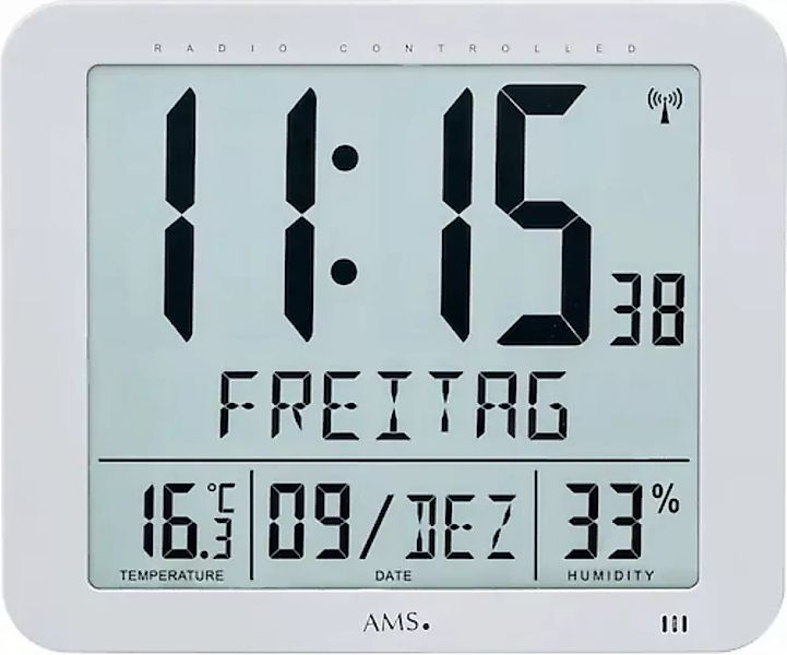 AMS Funkwanduhr »F5884« günstig online kaufen