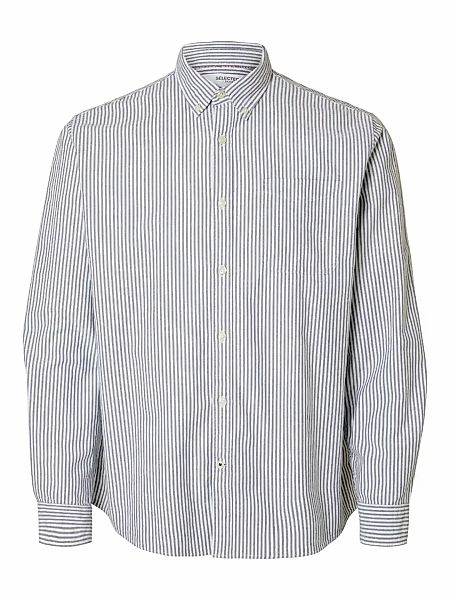 SELECTED HOMME Langarmhemd "SLHREG-MAT OX LS SHIRT D" günstig online kaufen