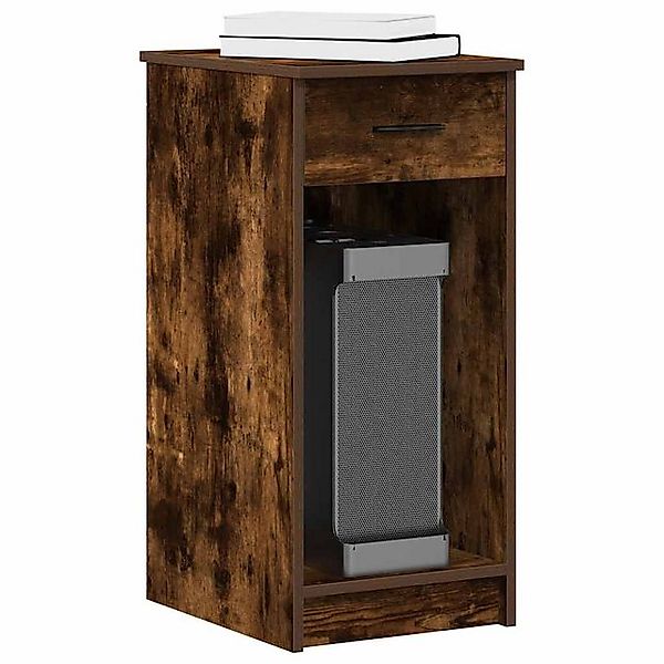 vidaXL Schrankmodule Computerschrank mit Schublade Räuchereiche 35x45x77 cm günstig online kaufen