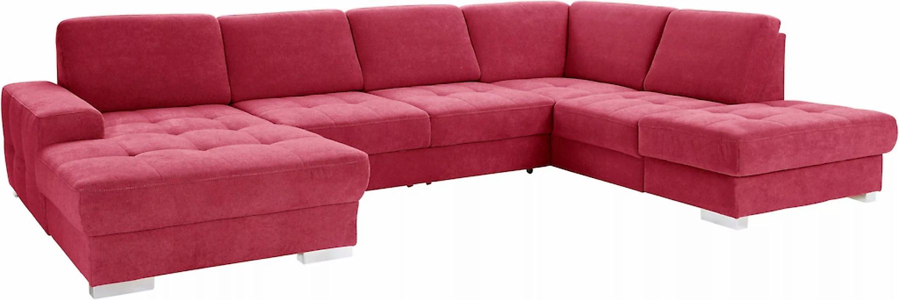 sit&more Wohnlandschaft »Santorini U-Form«, mit Federkern und Sitztiefenver günstig online kaufen