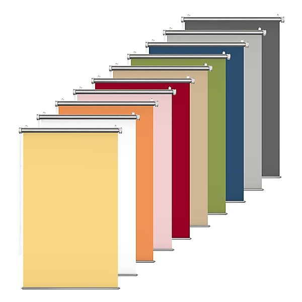 Rikmani Plissee Thermorollo Fensterrollo Seitenzugrollo Sichtschutz, Klemm- günstig online kaufen