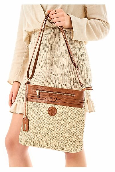 Rieker Umhängetasche, Schultertasche, Damen-Tasche mit abnehmbarem Logo-Anh günstig online kaufen