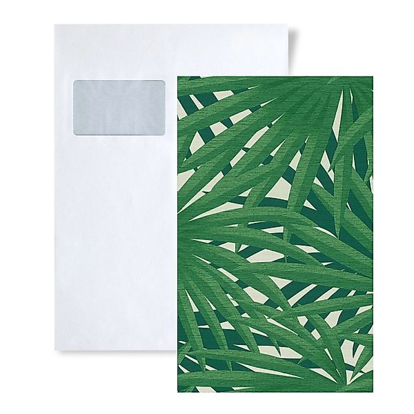 PROFHOME 1 MUSTERSTÜCK S-378613-GU DIN A4 MUSTER der Floral Tapete günstig online kaufen