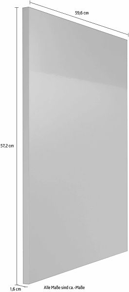 KOCHSTATION Frontblende "KS-Cara", Tür für teilintegierbaren Geschirrspüler günstig online kaufen