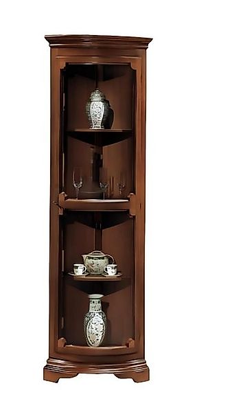 JVmoebel Eckvitrine Eckvitrine Möbel hochwertige Glasschrank Wohnaccessoire günstig online kaufen