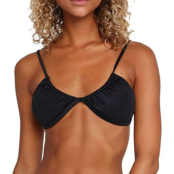 Rvca Solid Trilette Bikini Oberteil S True Black günstig online kaufen