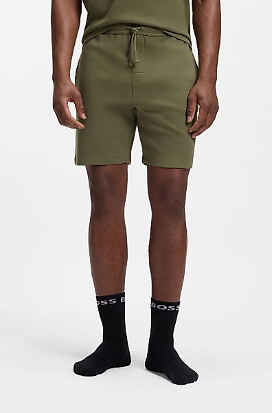 BOSS Pyjamashorts "Waffle Shorts" günstig online kaufen
