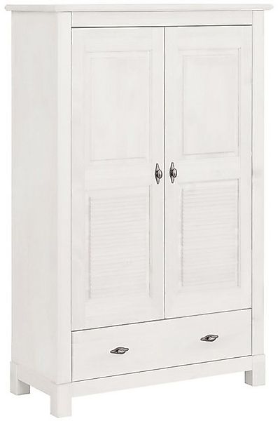 Home affaire Wäscheschrank "Rauna", (B/H/T ca. 96/155/38 cm), aus massiver günstig online kaufen