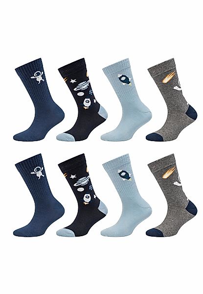 Camano Socken "Kindersocken ca-soft 8er Pack" 8er Pack Ohne drückenden Gumm günstig online kaufen