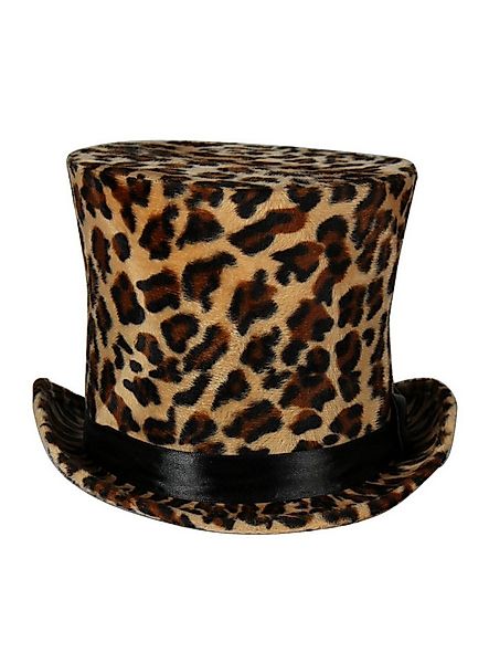 thetru Kostüm Zylinder mit Leopardenmuster, Der ideale Hut für schrille Sho günstig online kaufen