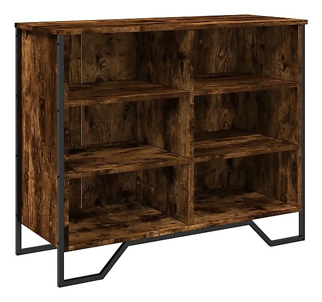 vidaXL Sideboard Sideboard Räuchereiche 91x35,5x74,5 cm Holzwerkstoff (1 St günstig online kaufen