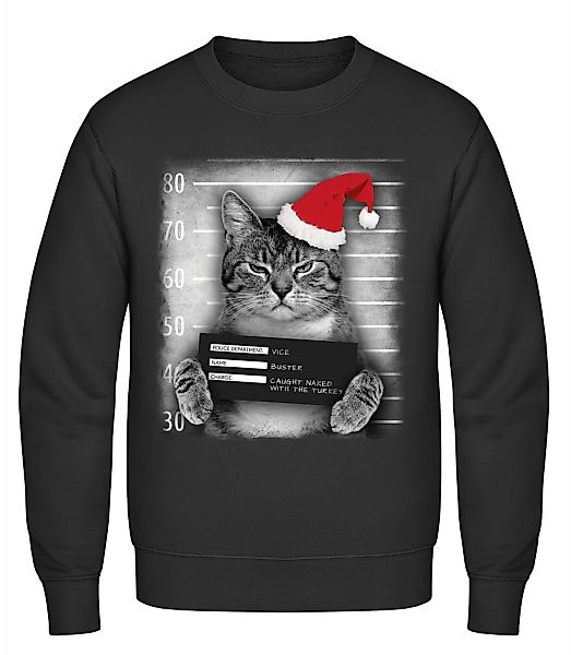 Cat XMas Guilty · Männer Pullover günstig online kaufen