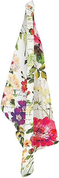 APELT Geschirrtuch "6850 SUMMERTIME, Sommerdeko, Sommer" mit Sommerblüten, günstig online kaufen