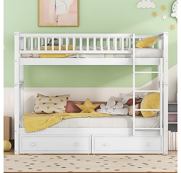 XDeer Etagenbett 90x200cm Etagenbetten, Kinderbetten,Funktionelle Betten, E günstig online kaufen