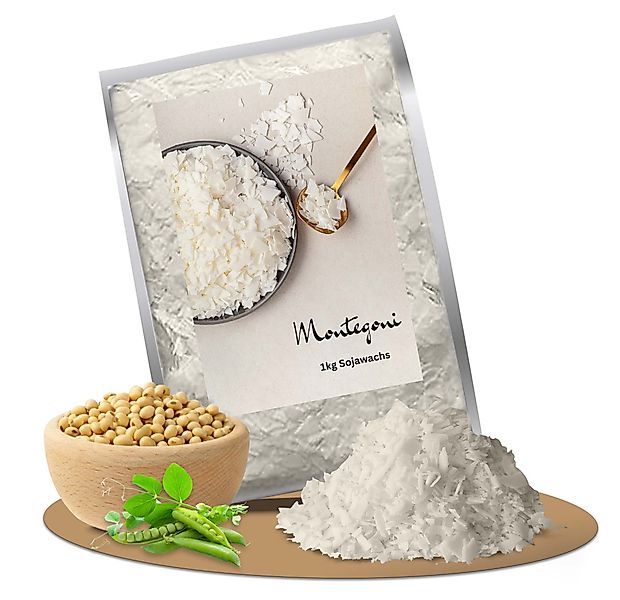 Montegoni Duftkerze 100% natürliches Sojawachs für günstig online kaufen