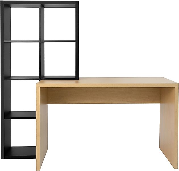 INOSIGN Regal-Schreibtisch Triest, Computertisch mit Raumtrenner, günstig online kaufen