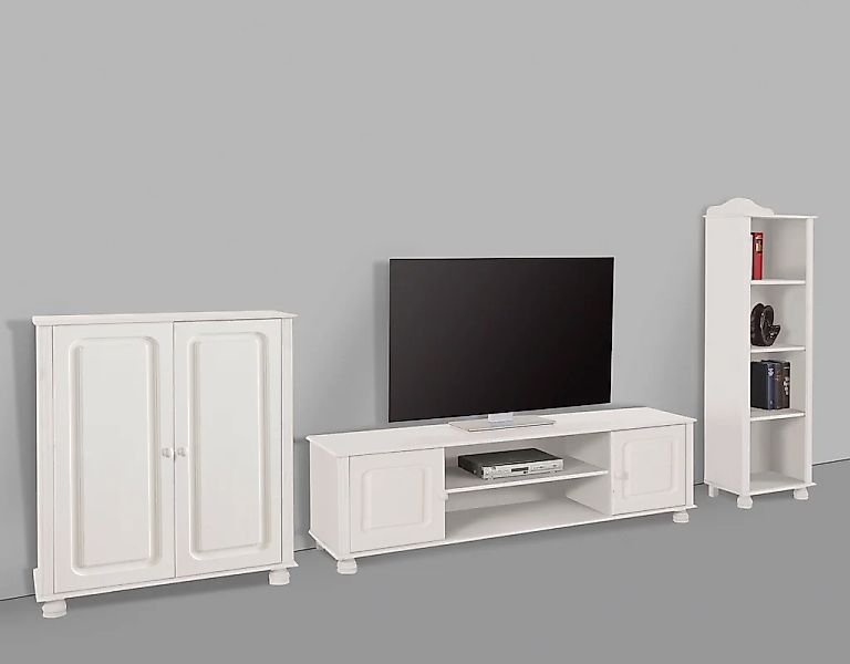 Home affaire Wohnwand »Mette«, (3 St.), 1 Midischrank, 1 Bücherregal und 1 günstig online kaufen
