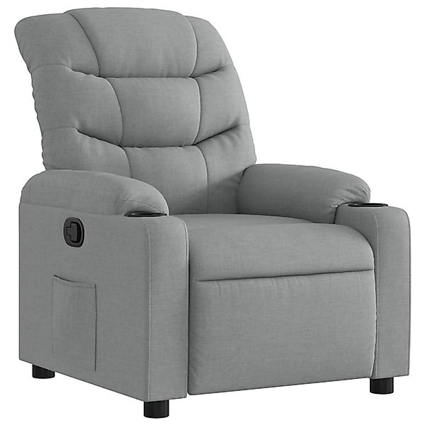 vidaXL Relaxsessel Hellgrau Stoff 374147 günstig online kaufen