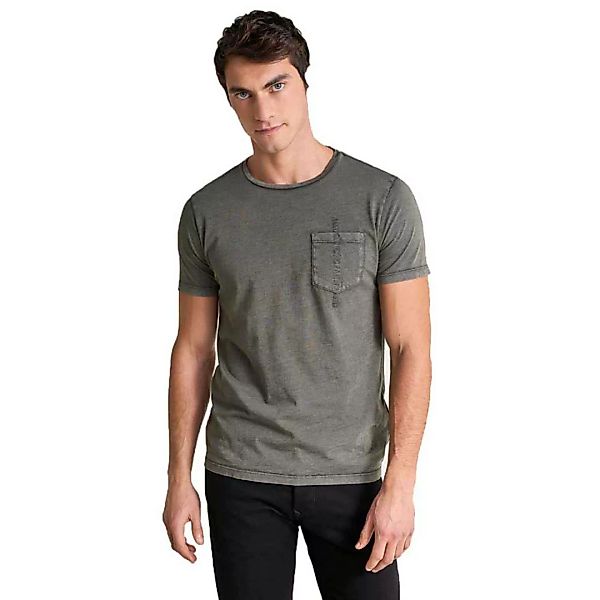 Salsa Jeans Plant Dye And Pocket Kurzärmeliges T-shirt M Green günstig online kaufen