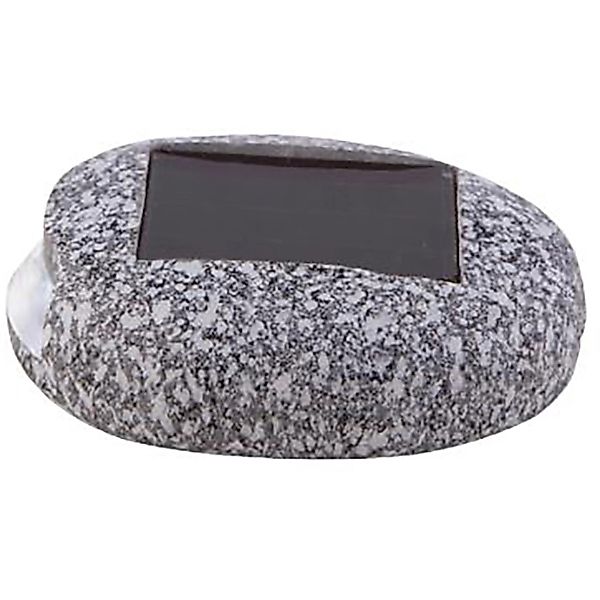 Globo LED-Solaraußenleuchte Kunststein 3 Stk. Kunststoff Grau günstig online kaufen