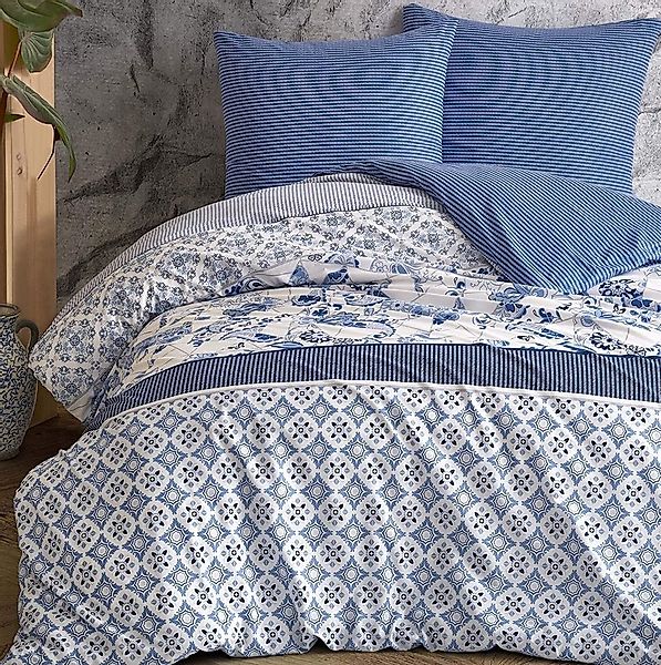 One Home Bettwäsche Retro Paisley, Renforcé, 2 teilig, Baumwolle, Blumen un günstig online kaufen