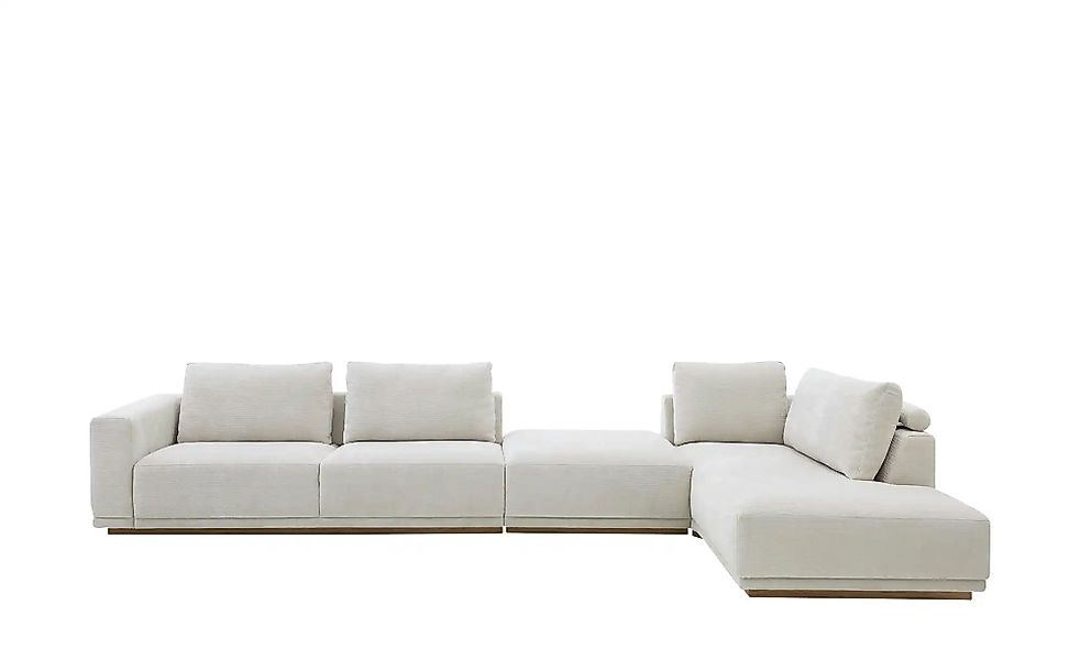 Musterring Ecksofa  JustB! PM200 ¦ beige ¦ Maße (cm): B: 395 H: 60 T: 202.0 günstig online kaufen