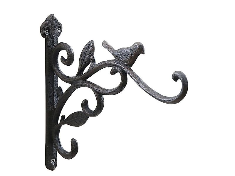 Dragimex Wandhaken mit Vogel aus Gusseisen Antik-schwarz günstig online kaufen