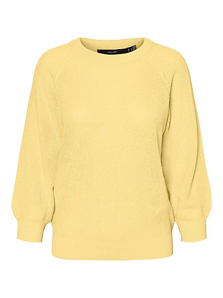 VERO MODA 3/4-ärmel Bluse Damen Gelb günstig online kaufen