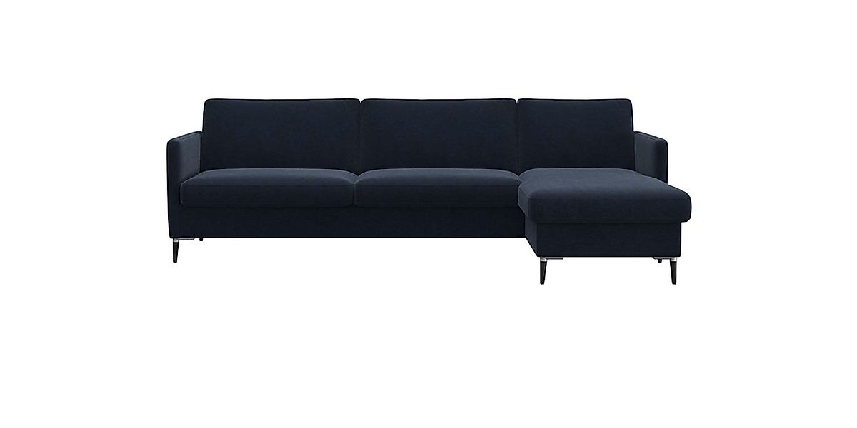 FLEXLUX Ecksofa "Fiore, super Sitzkomfort durch Kaltschaum im Sitz, L-Form" günstig online kaufen