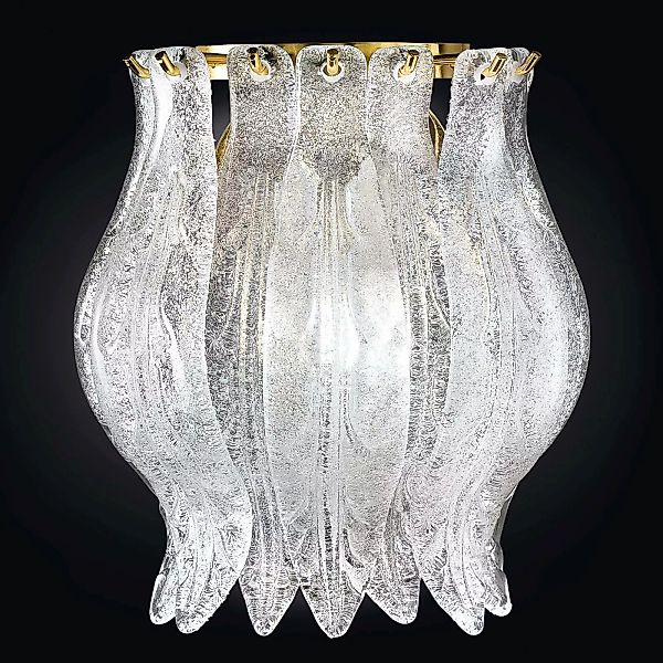 Wandleuchte Petali mit Muranoglas 19 cm günstig online kaufen