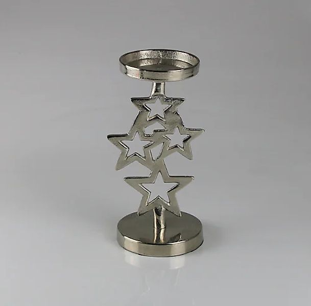 AM Design Kerzenständer »aus Aluminium« 2er Set, BxH: 10x21 cm günstig online kaufen