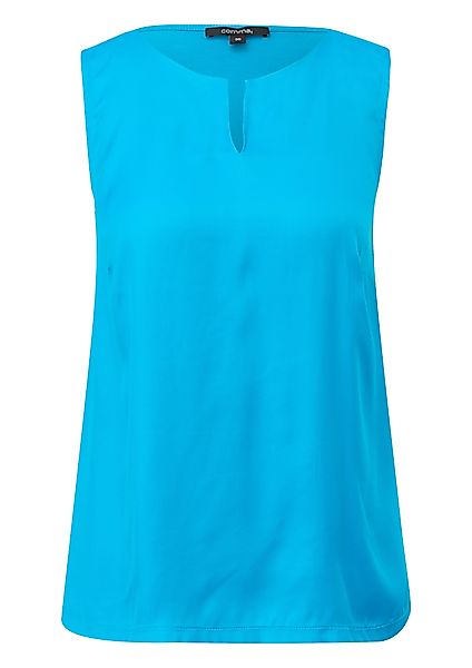 Comma Shirttop Ärmelloses Shirt aus Viskosemix günstig online kaufen