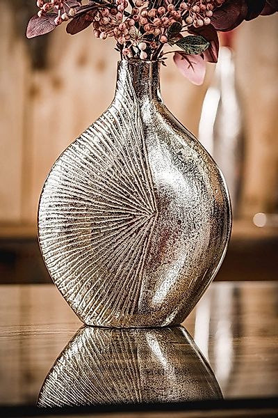 MichaelNoll Dekovase Vase Dekovase Aluminium Silber günstig online kaufen