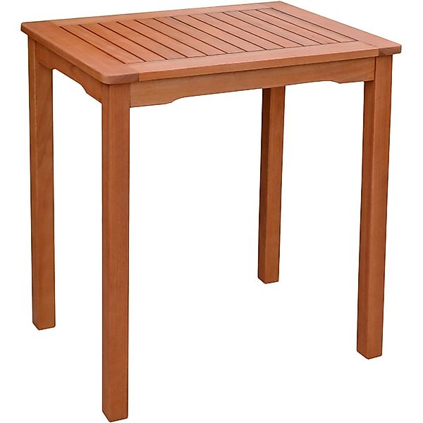 Holz-Gartentisch Pittsburgh 70 cm x 50 cm Eukalyptus günstig online kaufen