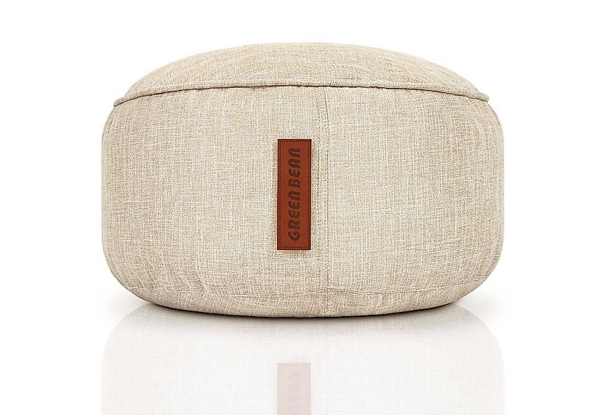 Green Bean Pouf Home-Linen Pouf (Sitzsack-Hocker 25x45cm mit EPS-Perlen Fül günstig online kaufen